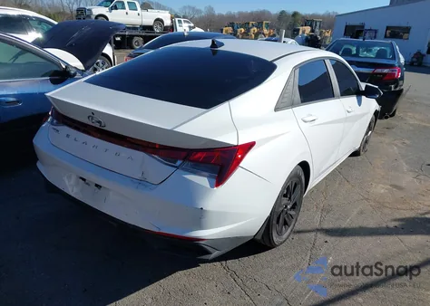 2022 Hyundai Elantra Sel из США, поврежденный, VIN 5NPLS4AG7NH084130